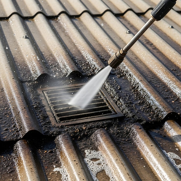 shed roof felt repair