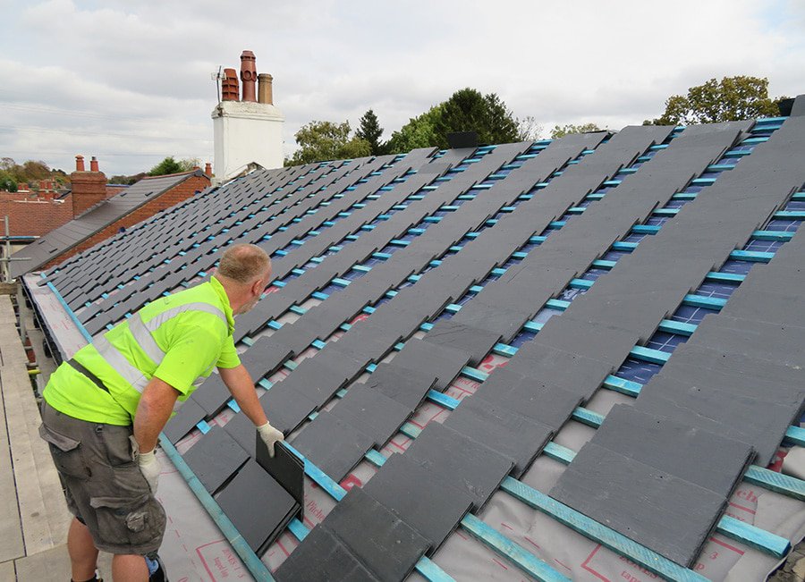 Slate and Tile Roof Replacement