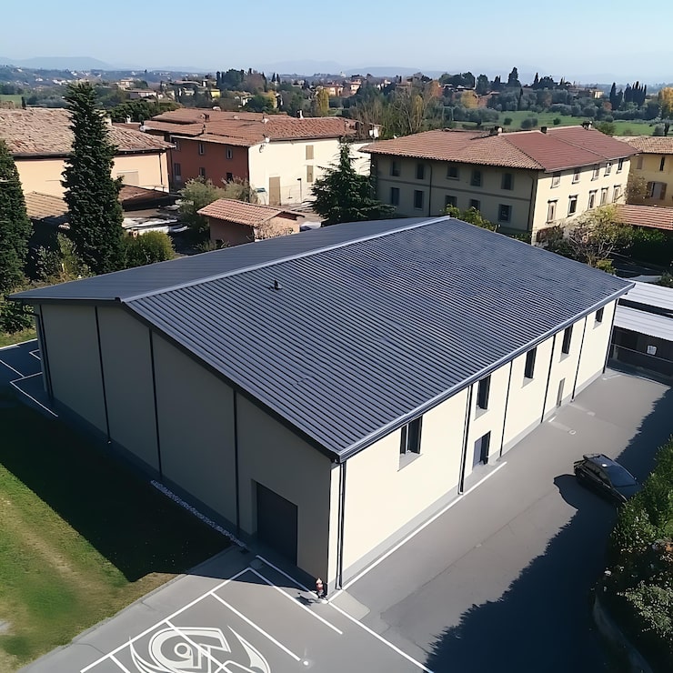 Industrial Roof Replacement process