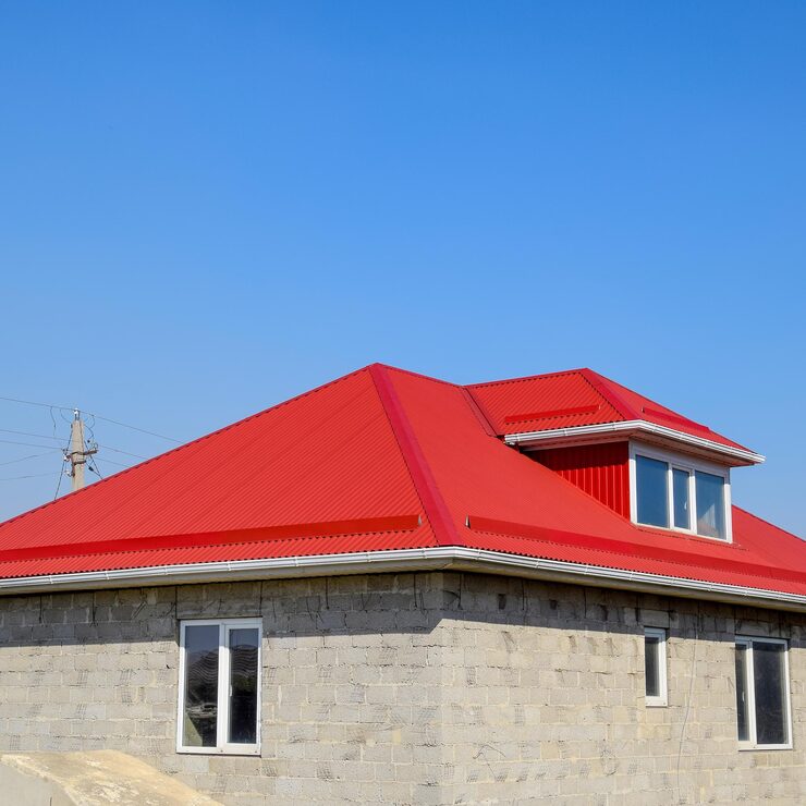 GRP roof installation