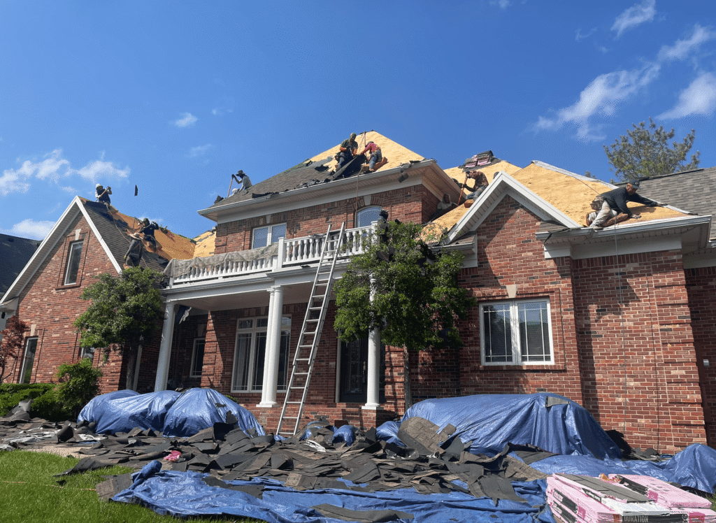 rusted Local Company for Domestic Re-Roofing Morley