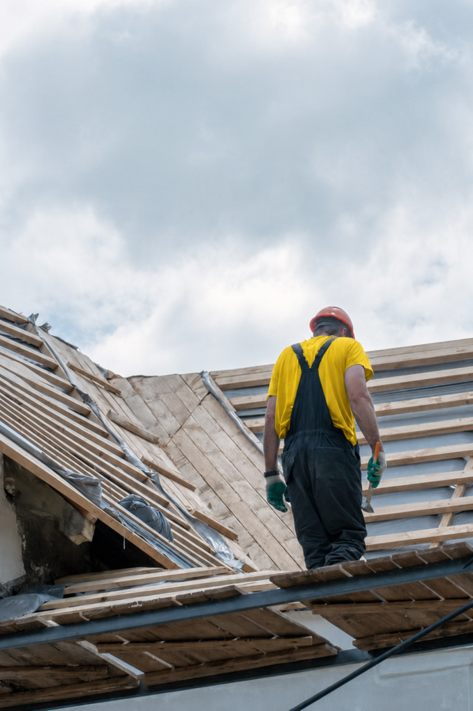 roof inspection at leeds