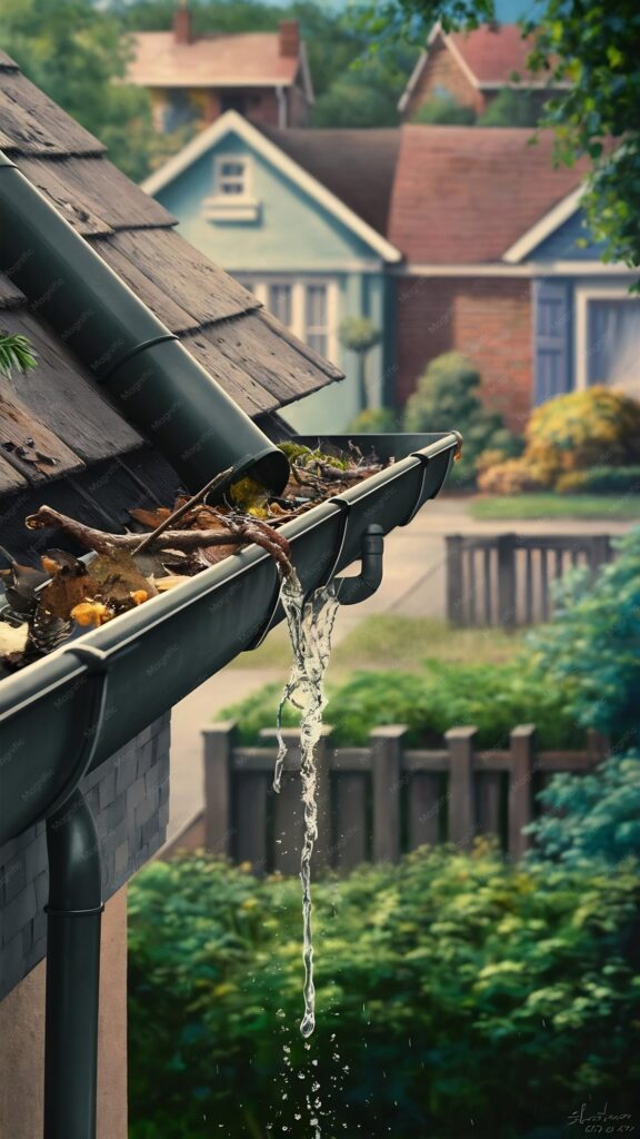 Residential Gutter Fix
